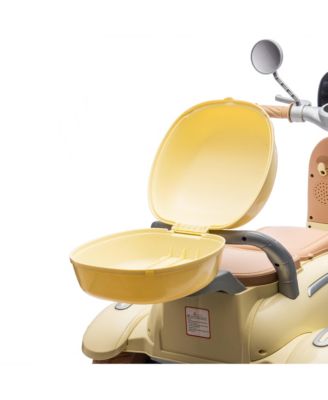 Streamdale 3-Wheel Electric Kids Motorcycle with Storage