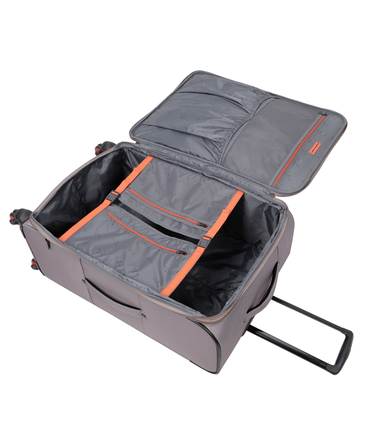 Sharper Image Travel Eva Molded 5 Piece Softside Luggage Set In Taupe