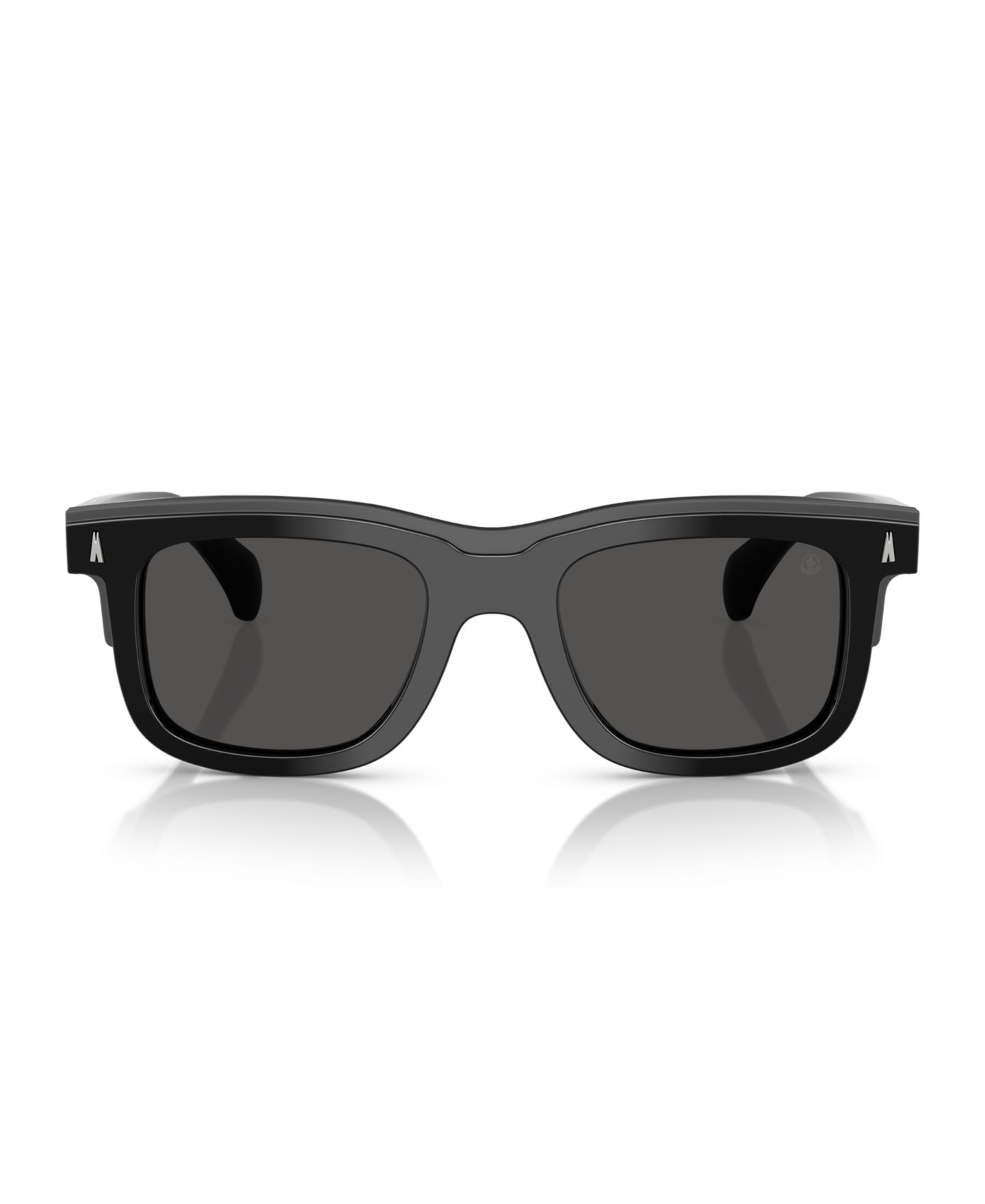 Солнцезащитные очки Moncler Unisex Sunglasses, Claro ME6004, цвет: Блестящий чёрный — фото 3