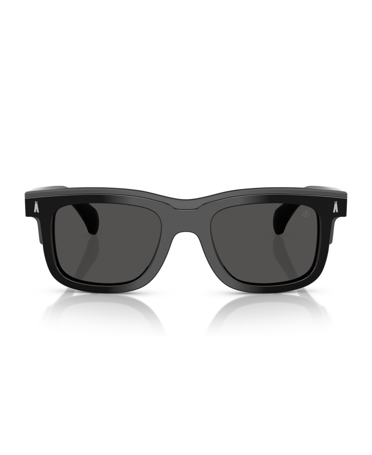 Moncler Acetate Claro Me6004 Sunglasses In Shiny Black