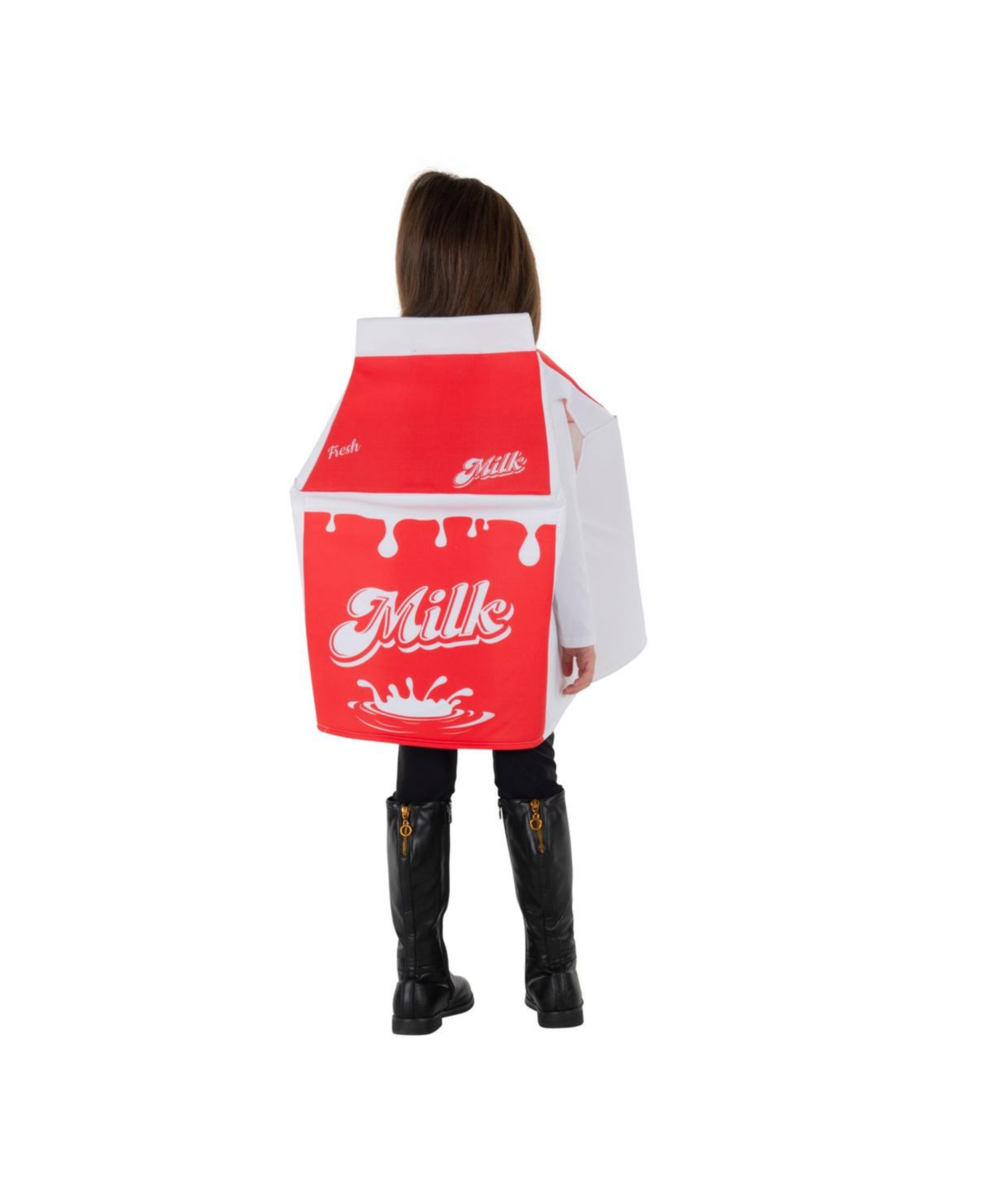 Dress Up America Milk Carton Tunic Costume - Kids Boys & Girls