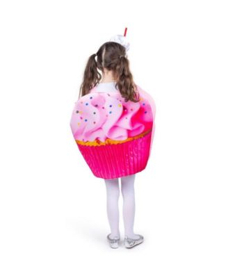 Kids Pink Cupcake Tunic & Headband Costume Set
