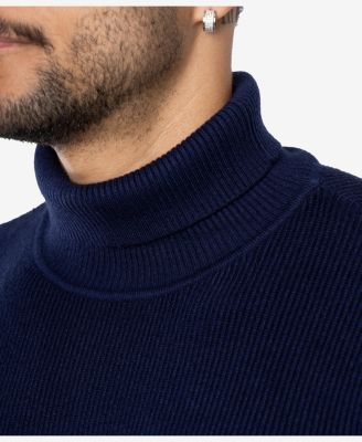Men's Ribbed Turtle Neck Sweater