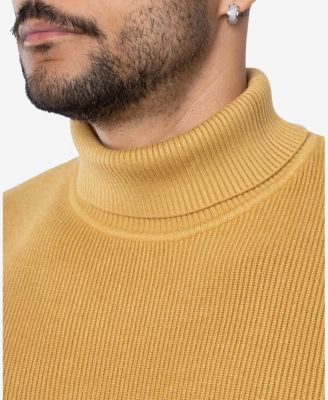 Men's Ribbed Turtle Neck Sweater