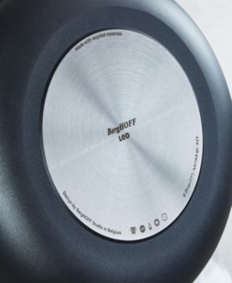 Leo Phantom Nonstick Ceramic 11" Wok Pan 4.6qt., Recycled