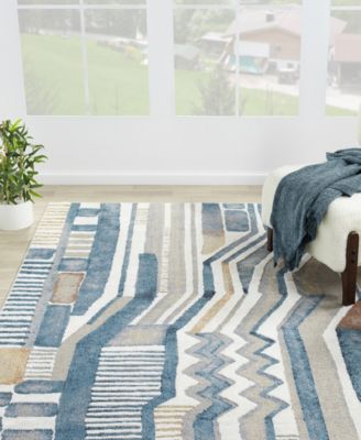 Willa VIS-644 5'3"x7' Area Rug