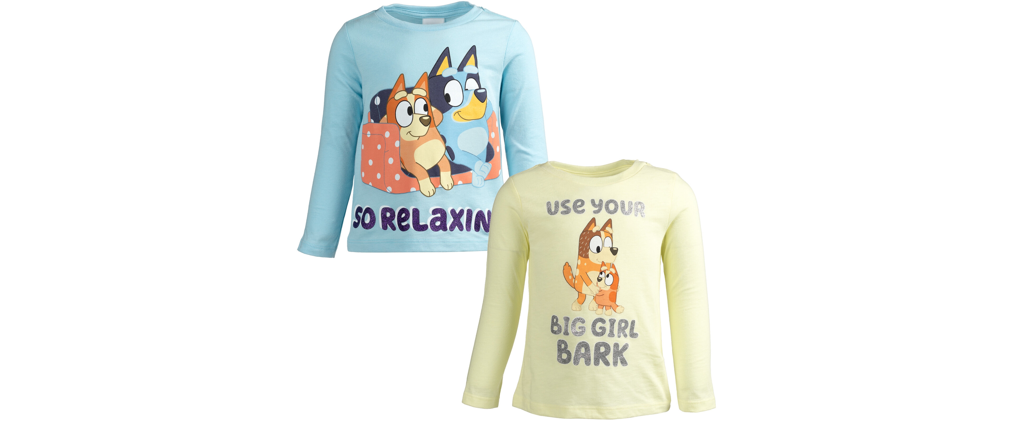 Bluey Girls 2 Pack T-Shirts