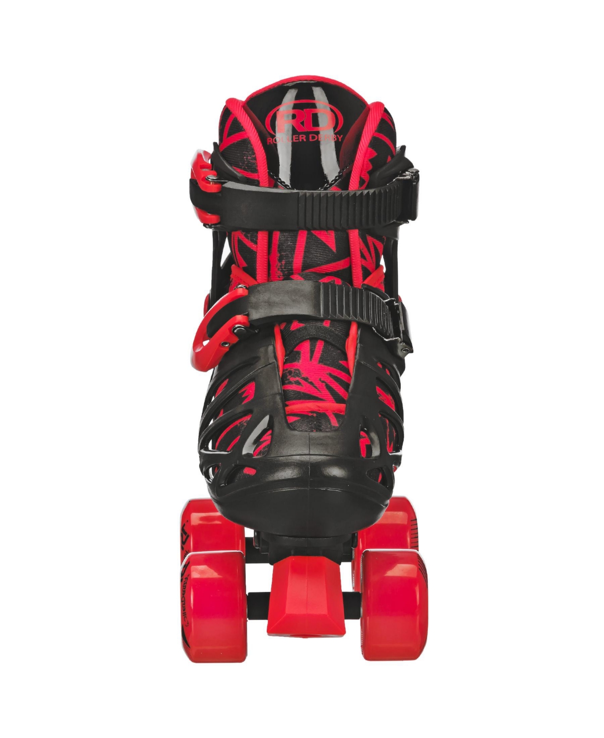 Roller Derby Trac Star Boy's Adjustable Roller Skates (3-6) -red
