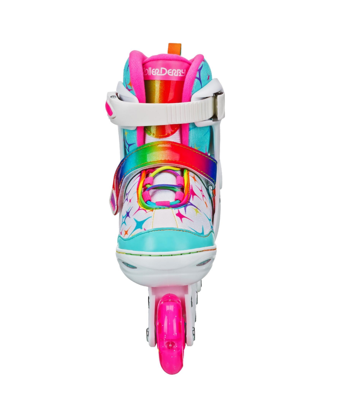 Roller Derby Stryde Lighted Girl's Adjustable Skates (11-1) -teal