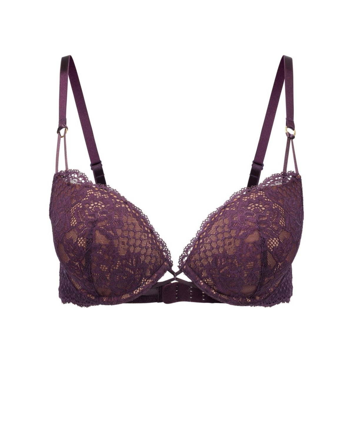 Adore Me Women's Josie Push Up Plunge Bra