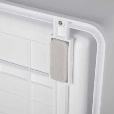 Fully Enclosed Cat Litter Box with Scoop, Hooded Cat Litter House with Drawer Type Tray, Foldable Smell Proof Cat Potty with Front Entry, Top Exit, Large Space, Yellowish Green