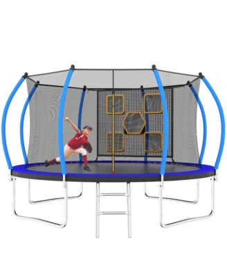 14ft Trampoline with Enclosure for Kids