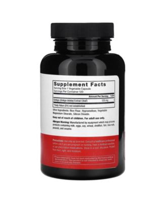 Ginkgo Biloba 120 mg - 120 Vegetable Capsules