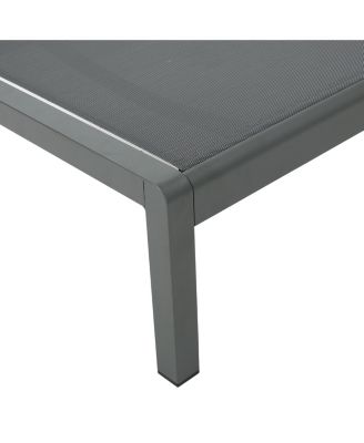 Streamdale Cape KD Chaise Lounge Grey