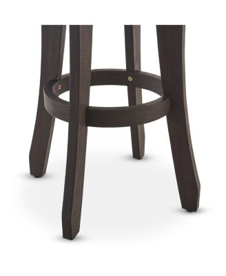Streamdale Acacia Wood Outdoor Barstools (Set of 2)