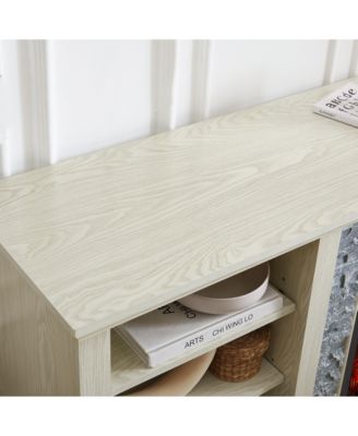 Modern Electric TV Stand with 18" Fireplace Insert