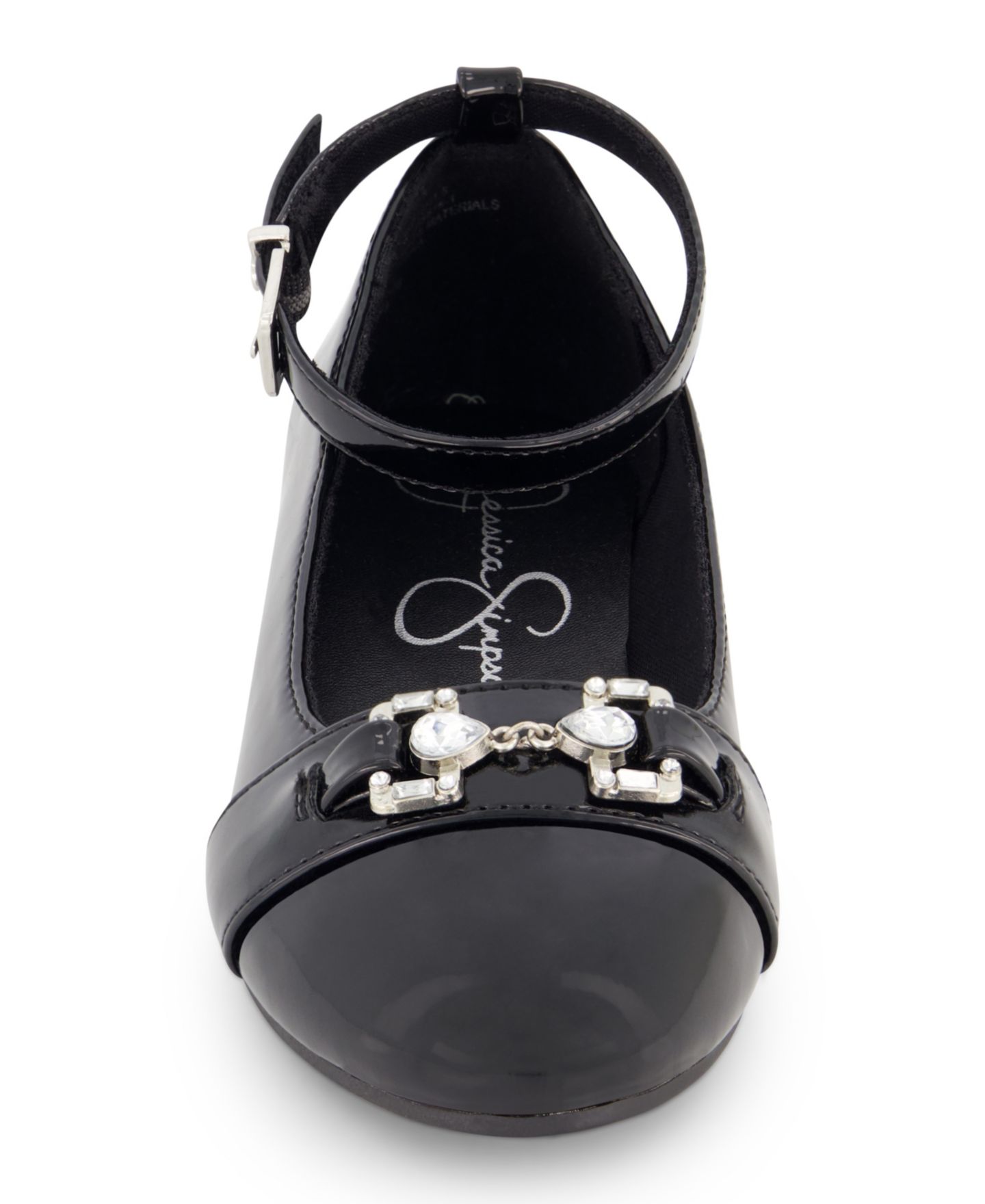 Балетки Jessica Simpson Amy Bit Ballet Flat для девочек, цвет: Чёрный — фото 7