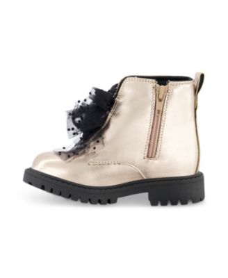 Toddler Girls Daria Double Bow Ankle Boot