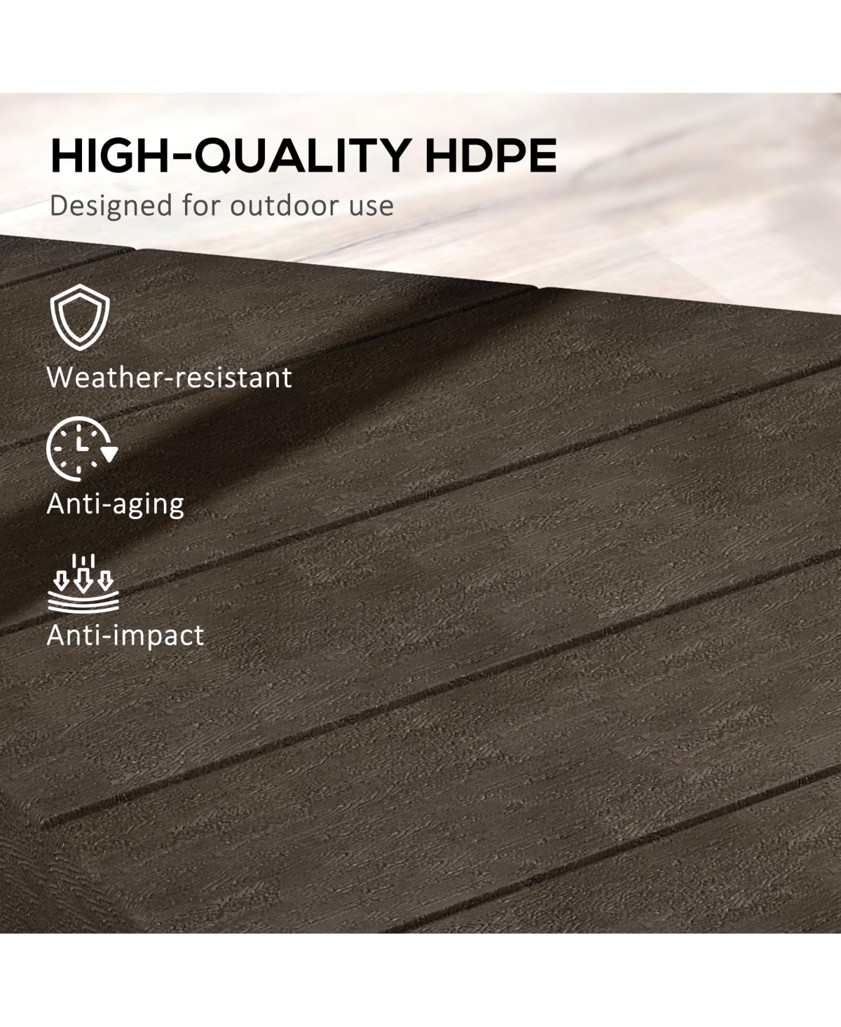 Streamdale Furniture 4 Piece Patio Cantilever Umbrella Base Weight Set, Outdoor Offset Umbrella Weights for Umbrella Stand, 132 lb. Capacity Water or