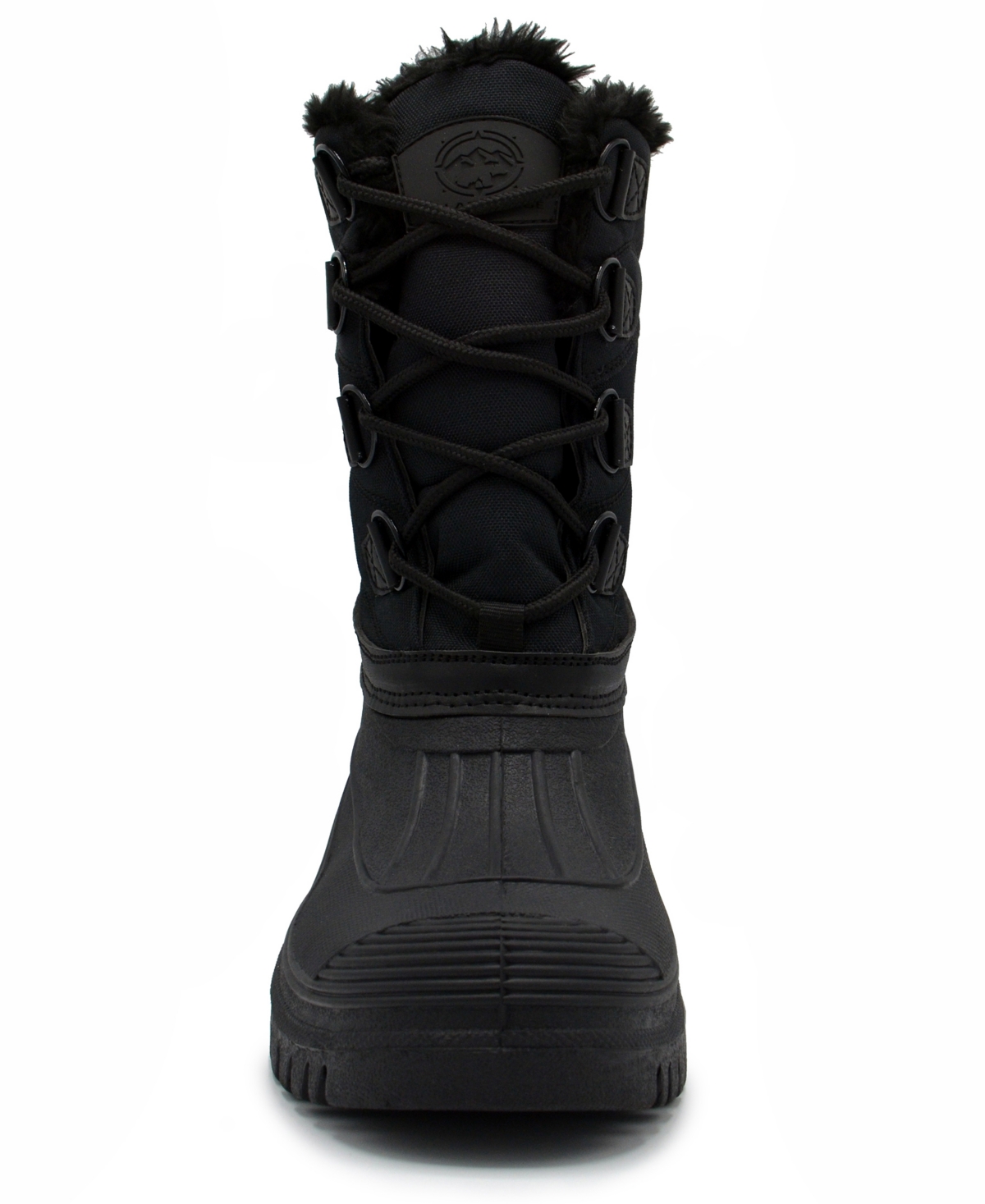 Polar Range Men's Decker Cold Weather Snow Boot In Black