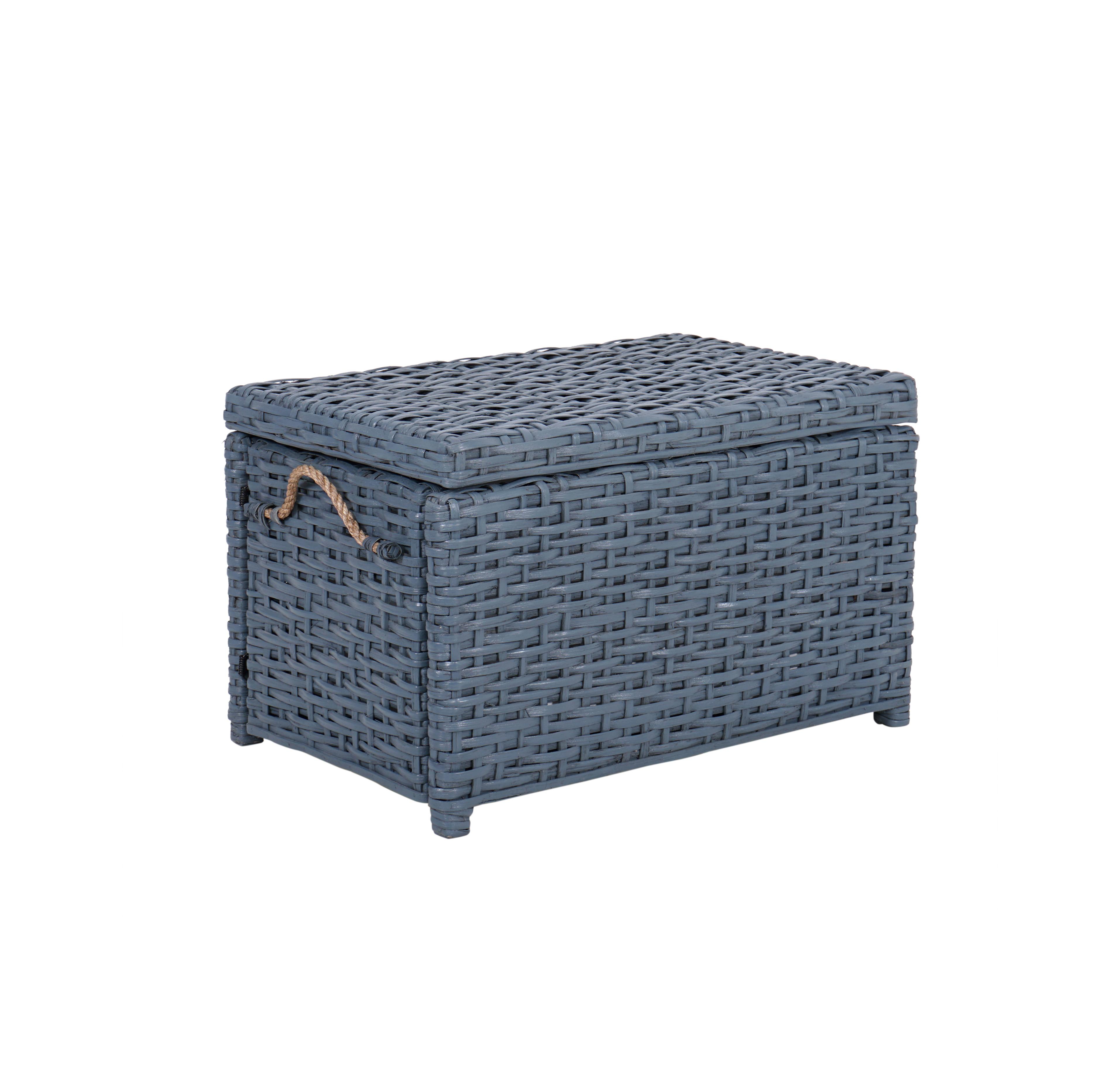 Jonathan Y Jacob Handwoven Wicker Storage Trunk