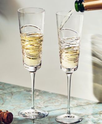 Aran Flute Glasses, Set of 2