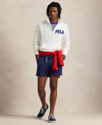 Polo Ralph Lauren Men's Stretch Waffle-Knit Sweatshirt - Macy's