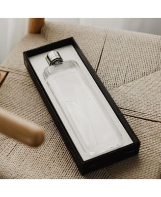 SLIM 15oz (450ml) - Sleek, Slim & Flat Water Bottle for Bags, Laptops & Books | BPA Free Tritan | Modern, Minimalist | Ideal for Gym & Daily Use