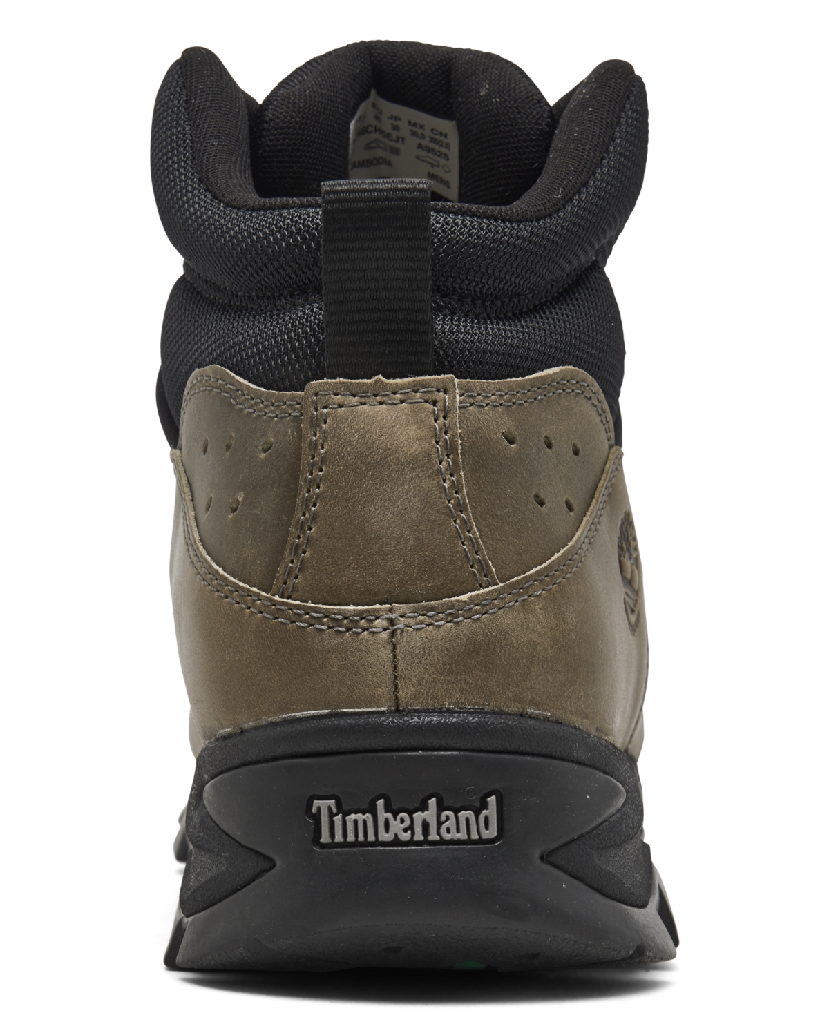 Timberland Men's Mt. Maddsen Mid Waterproof Hiking Boots From Finish Line In Black,gray