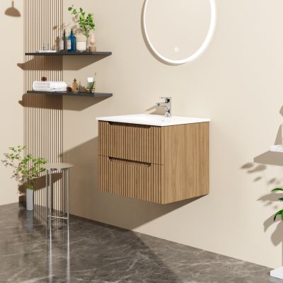 Streamdale Goodyo 24" Wall-Mount Bathroom Vanity Cabinet Floating (Cabinet Only)