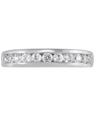 Certified Lab Grown Diamond Channel-Set Band (1/2 ct. t.w.) in 14k Gold
