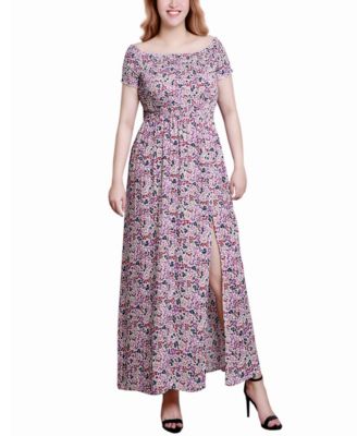 Women's Smocked Bodice Maxi Dress