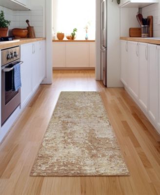 Bresca Washable BC6 2'3''x7'6'' Runner Area Rug