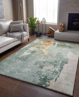 Bresca Washable BC1 10'x14' Area Rug