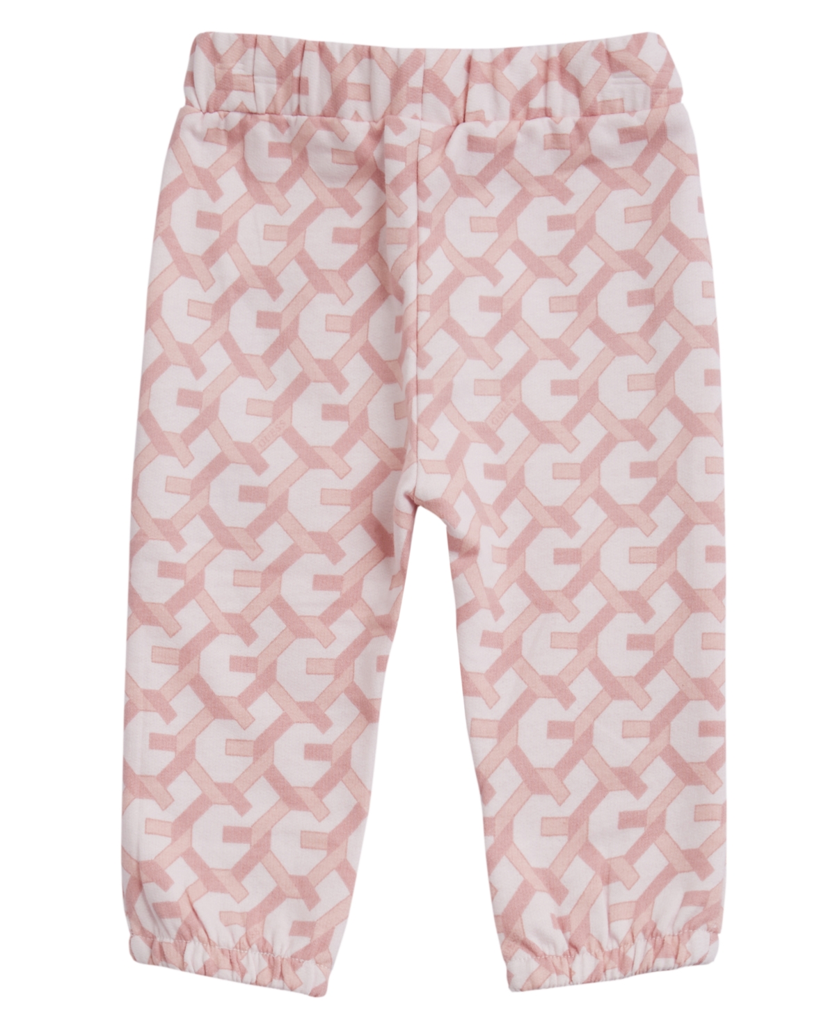 Guess Baby Girl Long Sleeve T-Shirt and Baby Terry Pant, 2-Piece Set