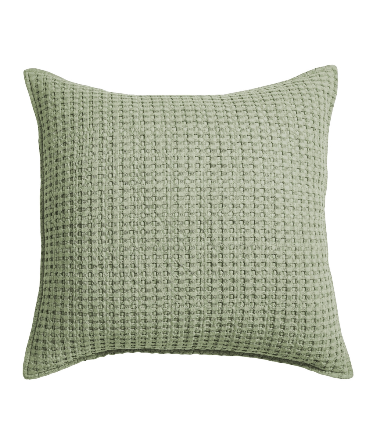 Levtex Mills Waffle Decorative Pillow, 20" X 20" In Desert Sage