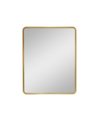2028 inch Gold Metal Framed Wall mount or Recessed Bathroom Medicine Cabinet with Mirror