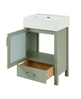  Stylish 20" Vanity with Sink and Storage