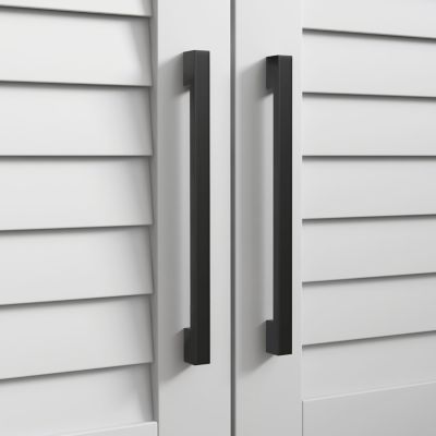 Shoe Bench, Entryway Bench with Shoe Storage, Cushion, Hidden Compartments, Adjustable Shelves and Shutter Doors, 35.4" Shoe Organizer for Entryway, Hallway, Holds Up to 352 lbs., White