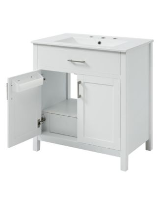  Compact 30" Bathroom Vanity with Ample Storage