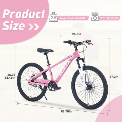 Streamdale 24" Mountain Bike for Kids 9-12