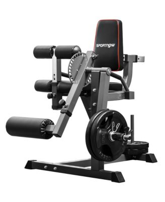 Xmark Seated Calf Raise Thighs Lower Leg Exercise Machine Rotary Leg