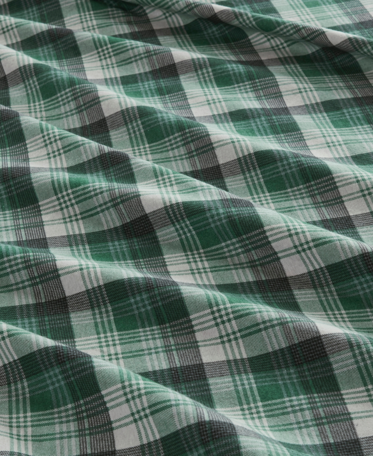 Woolrich Printed Flannel 4-pc. Sheet Set, California King In Green