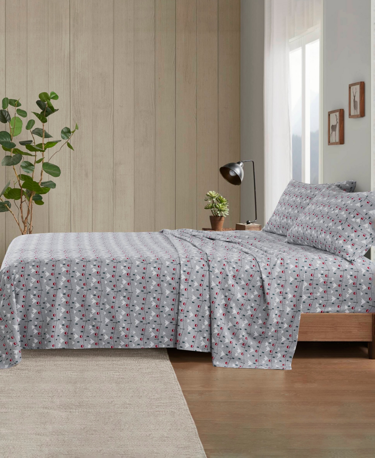 Woolrich Printed Flannel 4-pc. Sheet Set, California King