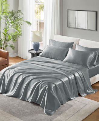 Satin Luxury 7-Pc. Sheet Set, Split King