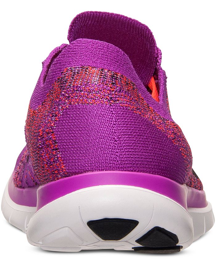 Nike Women's Free Flyknit 4.0 Running Sneakers from Finish Line Macy's