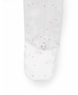 Baby Girls 2 Pack Zip Coverall