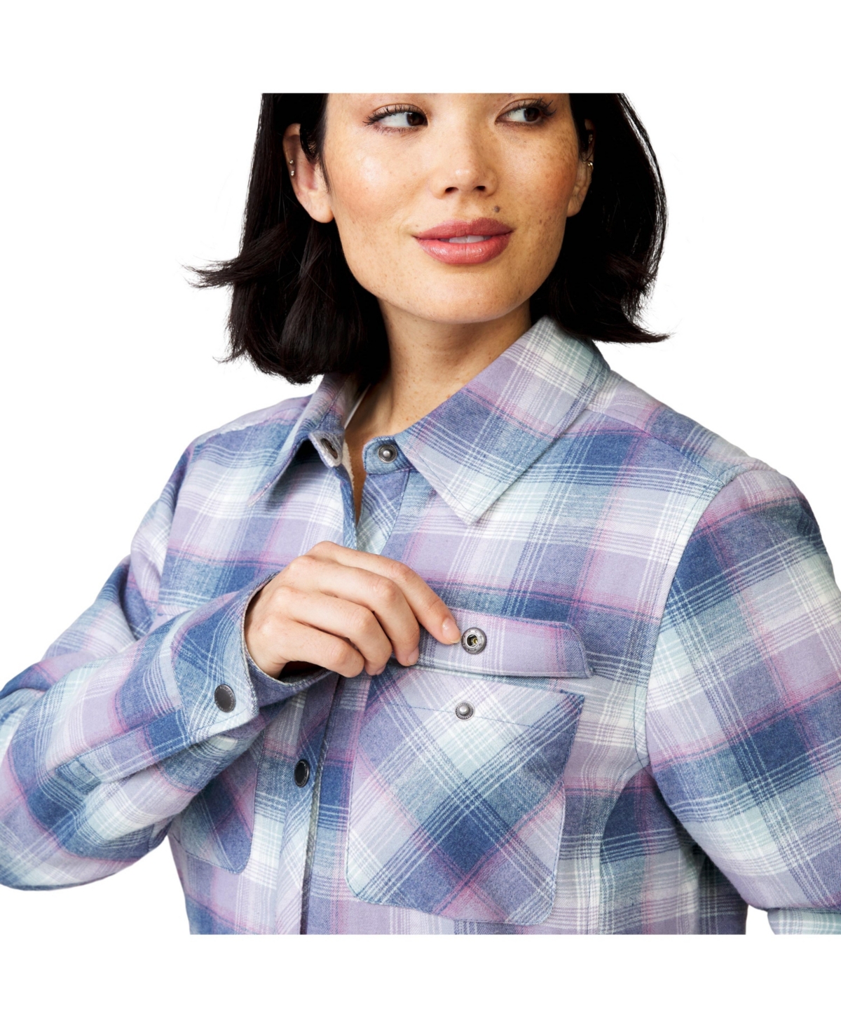 Free Country Women's Koshi Adirondack Flannel Shirt Jacket