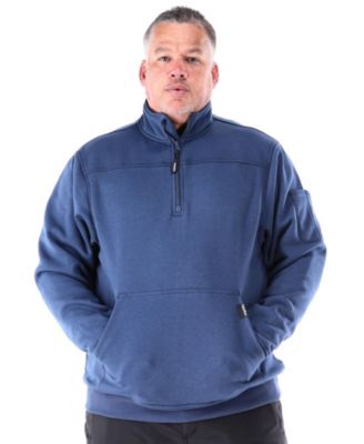Men's Quarter-Zip Sweatshirt - Insulated Work Pullover with Thermal Comfort