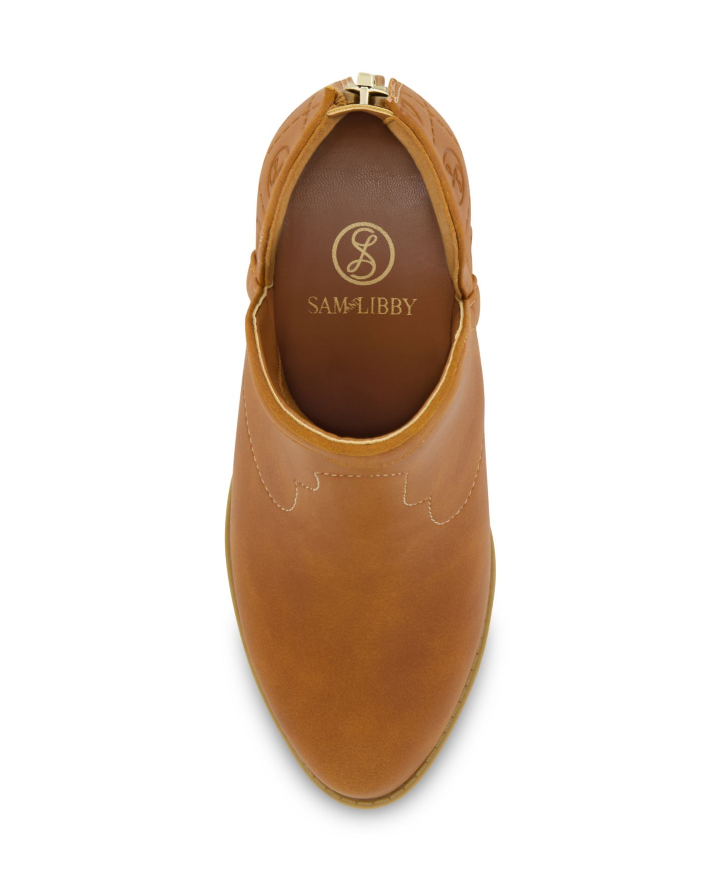 Кроссовки Sam and Libby Westy Cali High Top Sneaker для девочек, цвет: Коньячный — фото 5